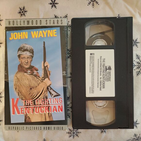 The Fighting Kentuckian VHS 1989 John Wayne Hollywood Stars - Picture 3 of 3